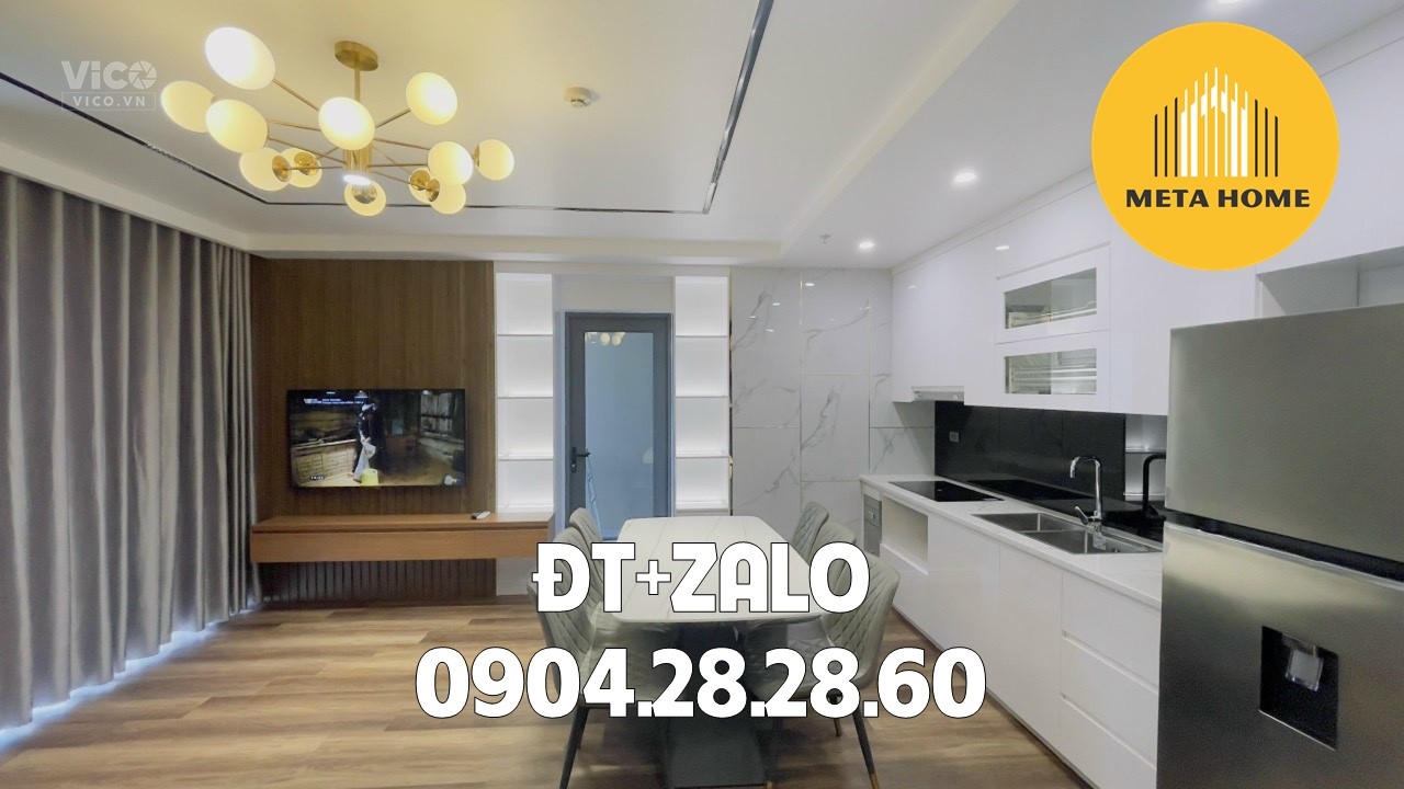 METAHOME Cho thuê căn hộ cao cấp 2 phòng ngủ tại Thế Minato 0904282860