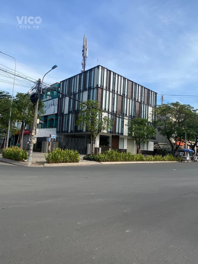 Toà Nhà góc 2MT, đối diện AEON, 10x23.5m Có Hầm