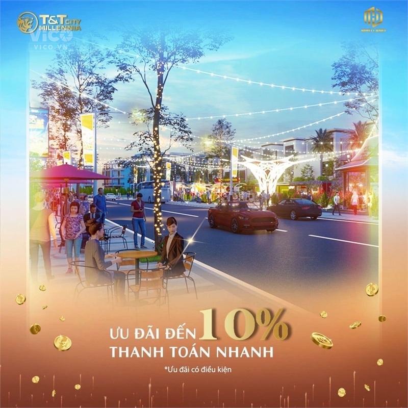 BẮT SÓNG ĐẦU TƯ TỪ ĐÔ THỊ VÀNG TT CITY MILLENNIA