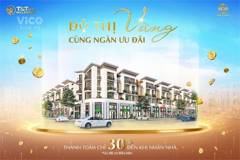 BẮT SÓNG ĐẦU TƯ TỪ ĐÔ THỊ VÀNG TT CITY MILLENNIA