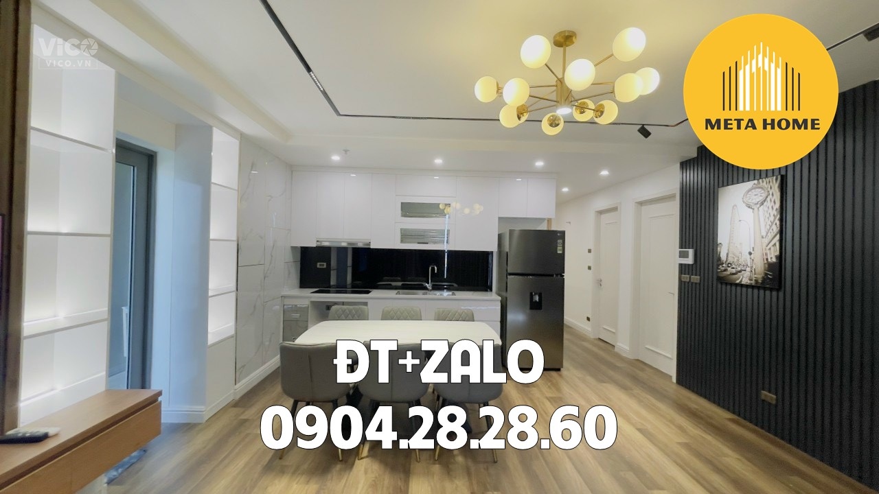 METAHOME Cho thuê căn hộ cao cấp 2 phòng ngủ tại Thế Minato 0904282860