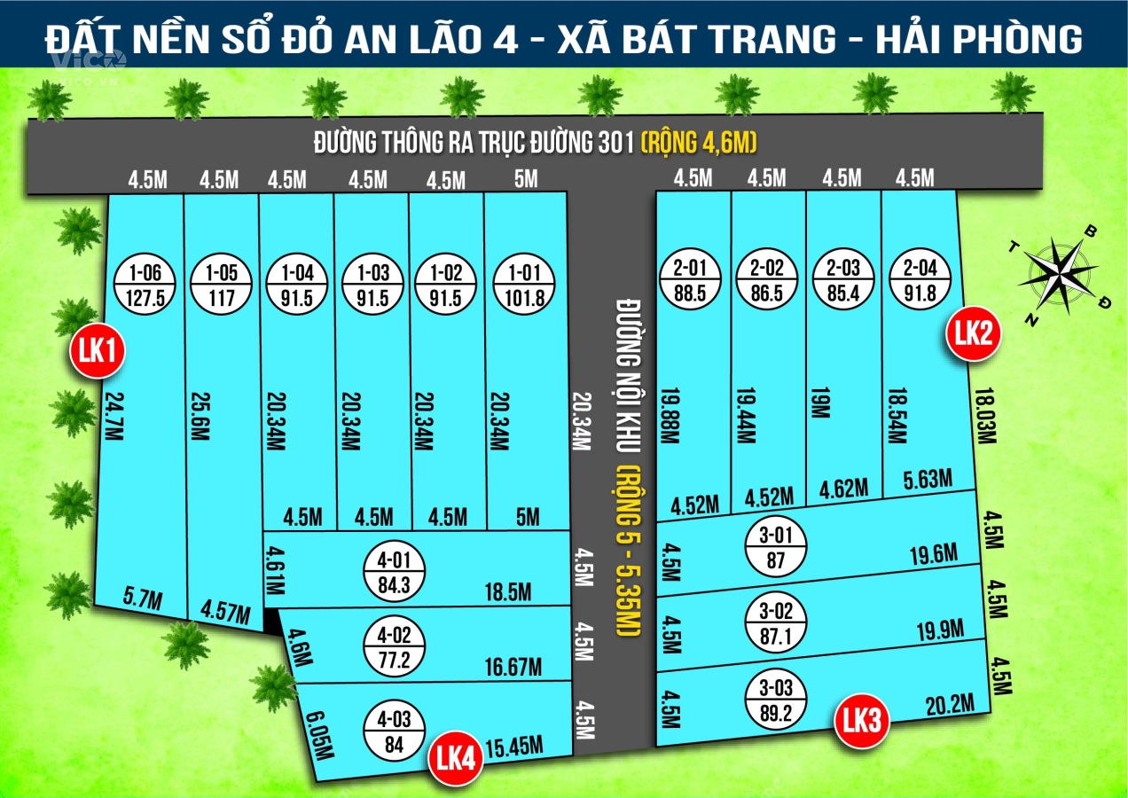 Mở bán 60 lô tại Bát Trang An Lão HOTLINE 0334296796