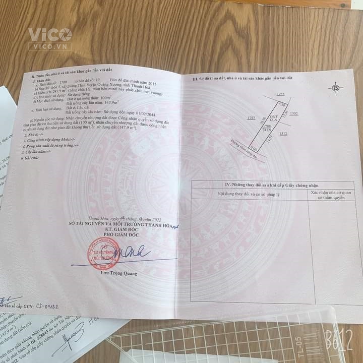 CHÍNH CHỦ BÁN ĐẤT QUẢNG THÁI GẦN MẶT BIỂN THU HỒI VỐN GIÁ RẺ NHƯ CHO