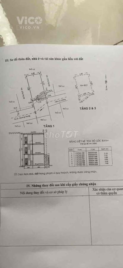 Chính chủ cần bán Bán nhà 1 trệt 1 lầu Sổ hồng Phường Tân Hiệp( cách Kcn nam Tân Uyên 900m)