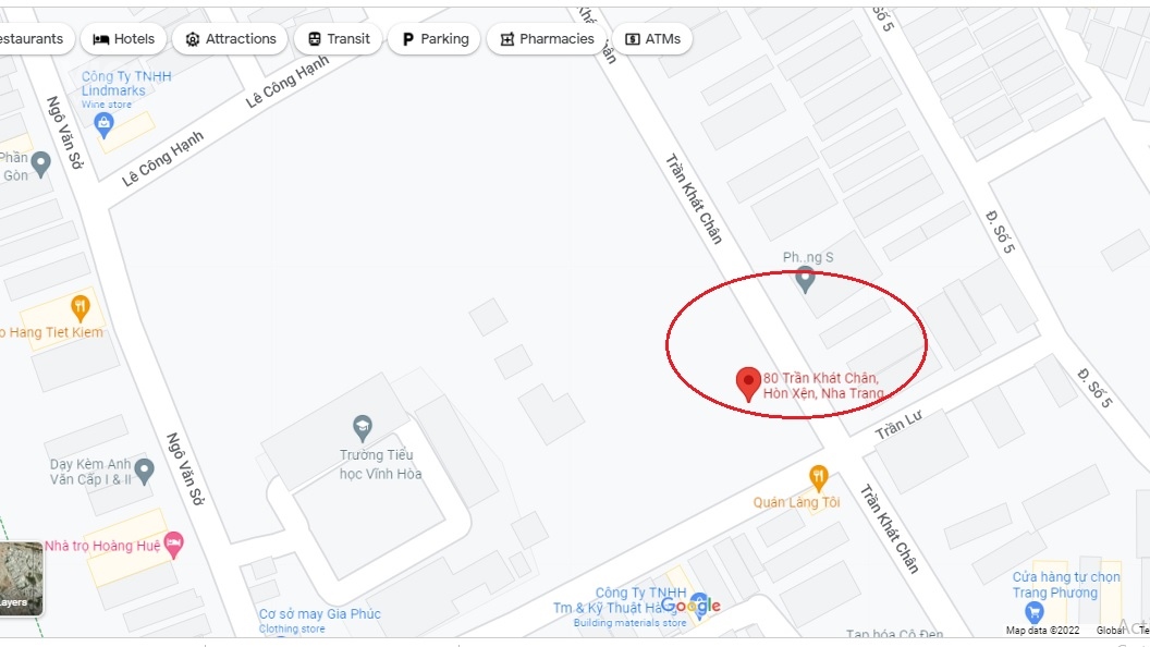 Bán đất tặng nhà mặt phố kinh doanh giữa lòng Tp Nha Trang đường rộng 20m gần biển