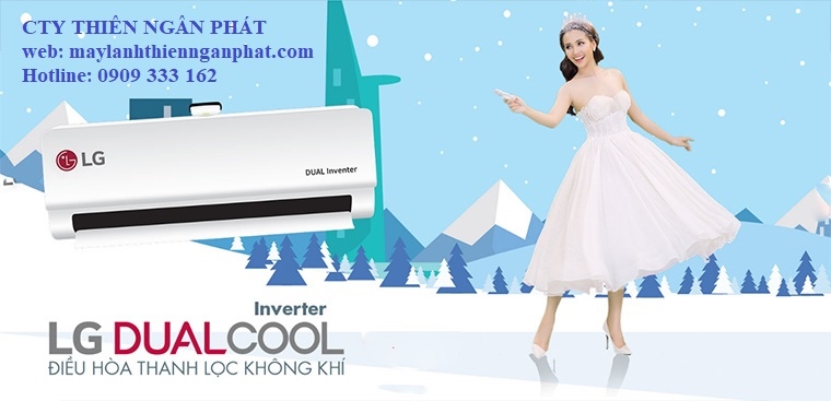 Máy lạnh LG Inverter V24ENF được trang bị bộ lọc bụi bẩn