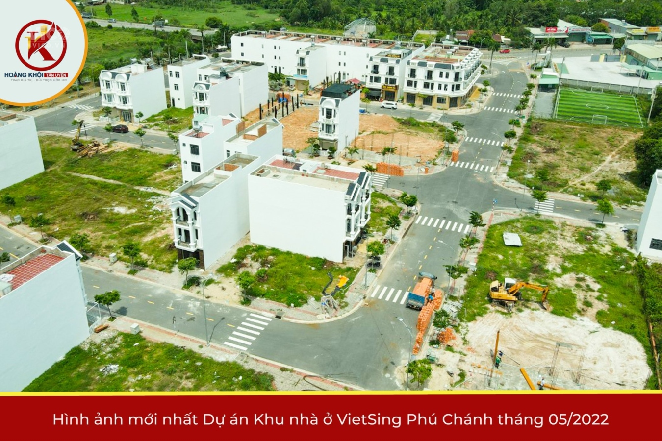 BÁN CĂN MẶT TIỀN NGAY GÓC NGÃ TƯ KHU NHÀ PHỐ THƯƠNG MẠI VIETSING. 1 TRỆT 2 LẦU.