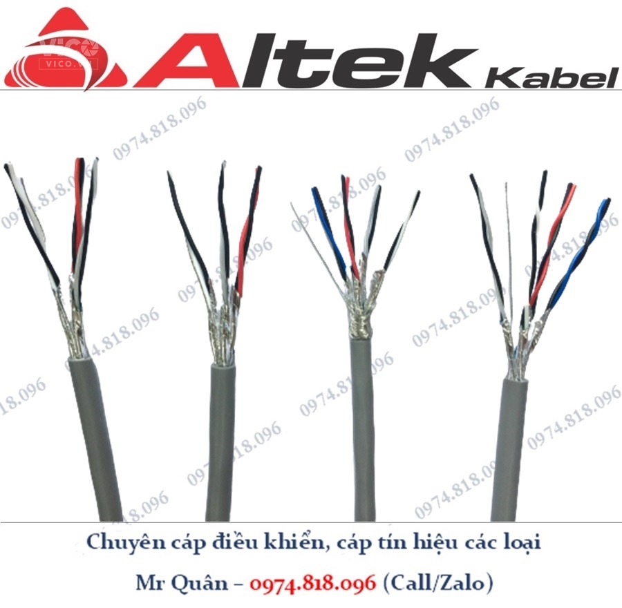 Cáp tín hiệu vặn xoắn chống nhiễu awg