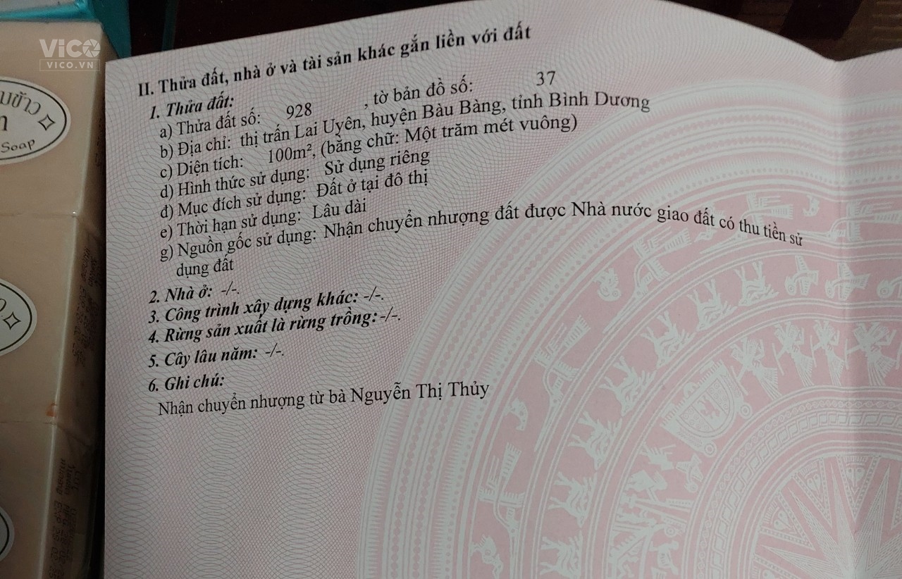 Sở Hữu Ngay Lô Đất Siêu Đẹp Tại Thị Trấn Lai Uyên