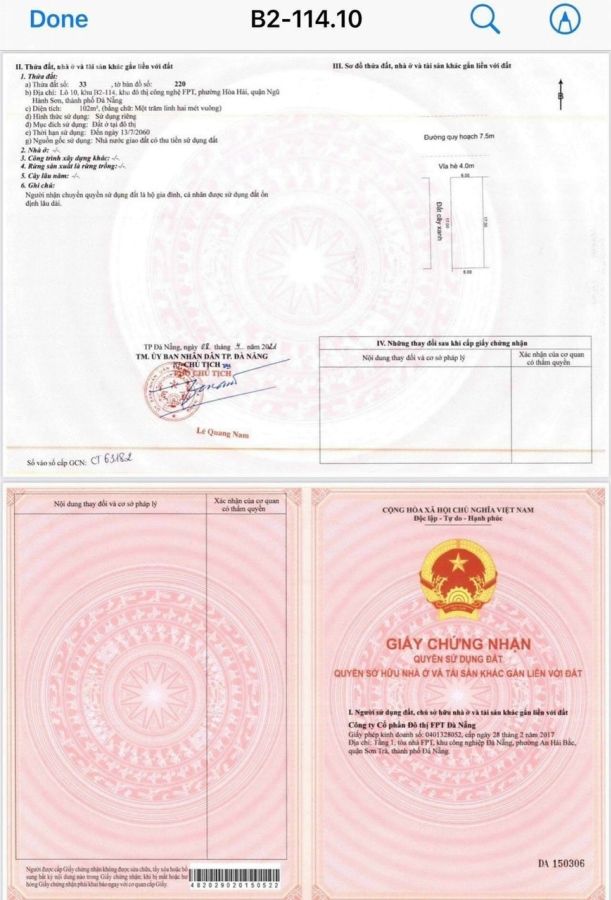 Sản phẩm R3 FPT kẹp đất cây xanh rộng