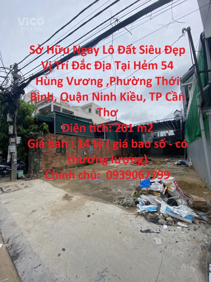 Sở Hữu Ngay Lô Đất Siêu Đẹp Vị Trí Đắc Địa Tại Quận Ninh Kiều, TP Cần Thơ