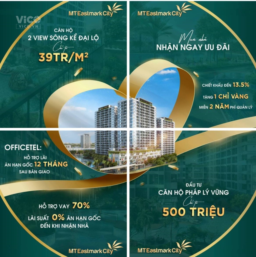 CHỈ TỪ 39TR/M2, SỞ HỮU CĂN HỘ TRUNG TÂM KHÔNG CÒN LÀ NÔI LO