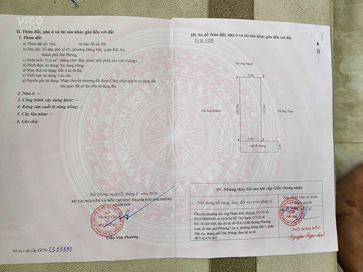 Cần Bán Nhanh Lô Đất Đẹp Rất Ưng Tại 455 Đằng Hải, Hải An, Hải Phòng