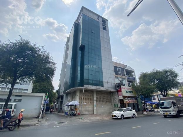 Cho thuê tòa nhà 2MT 575 Sư Vạn Hạnh, P. 13, Quận 10 7 tầng có TM
