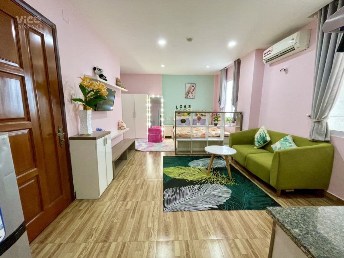 Cho thuê căn hộ full nội thất BVD quận 4