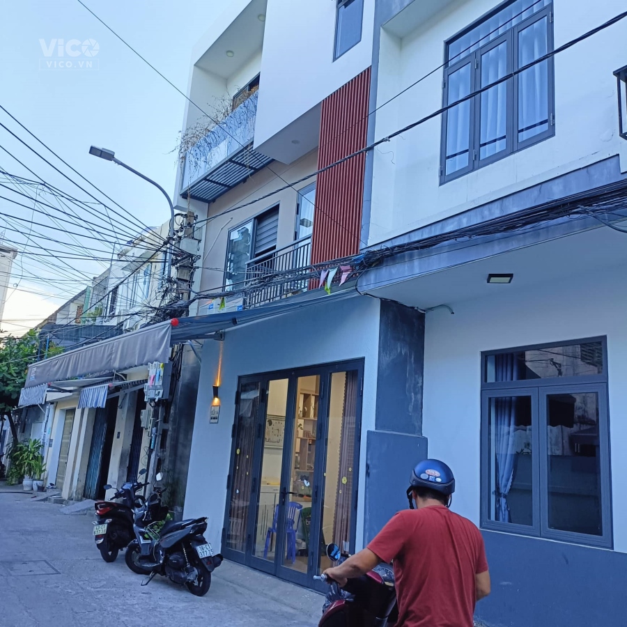 BÁN NHÀ 2 MẶT KIỆT OTO NGUYỄN HỮU THỌ HẢI CHÂU GẦN ĐƯỜNG LỚN 2.75 TỈ