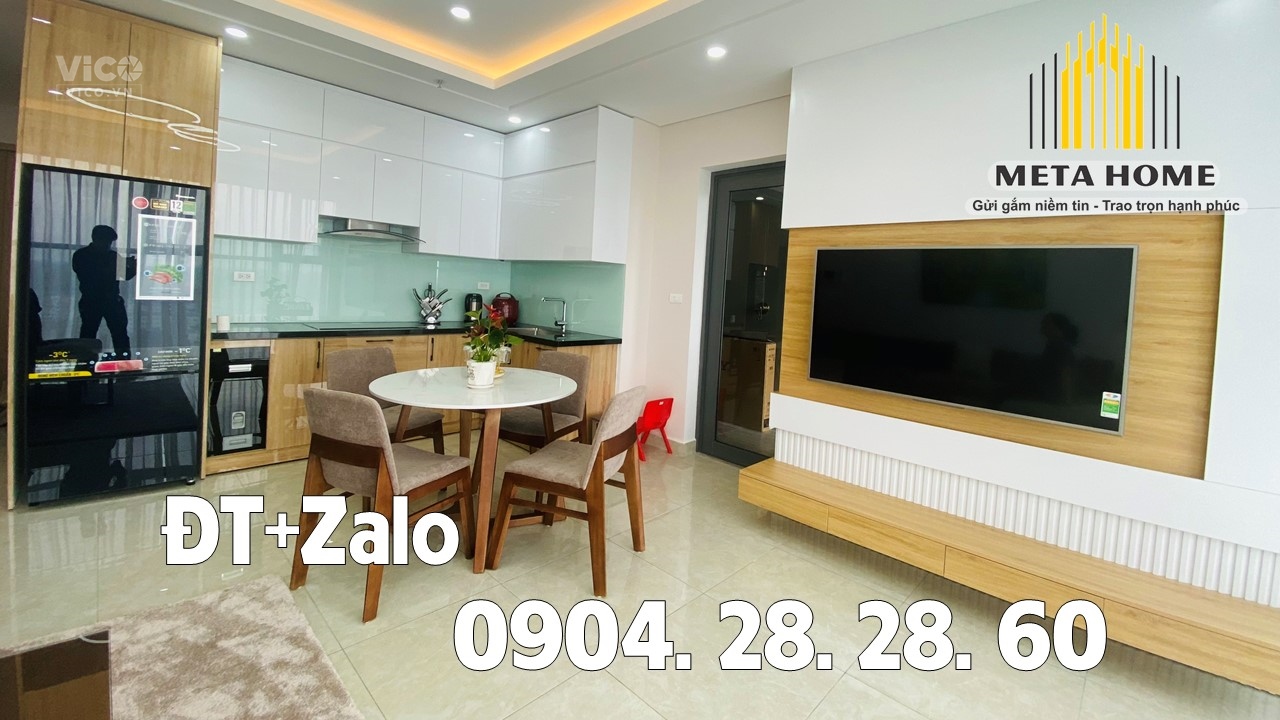 Cho thuê căn hộ 2 ngủ chung cư Minato, Lê Chân ĐTZALO 0904282860