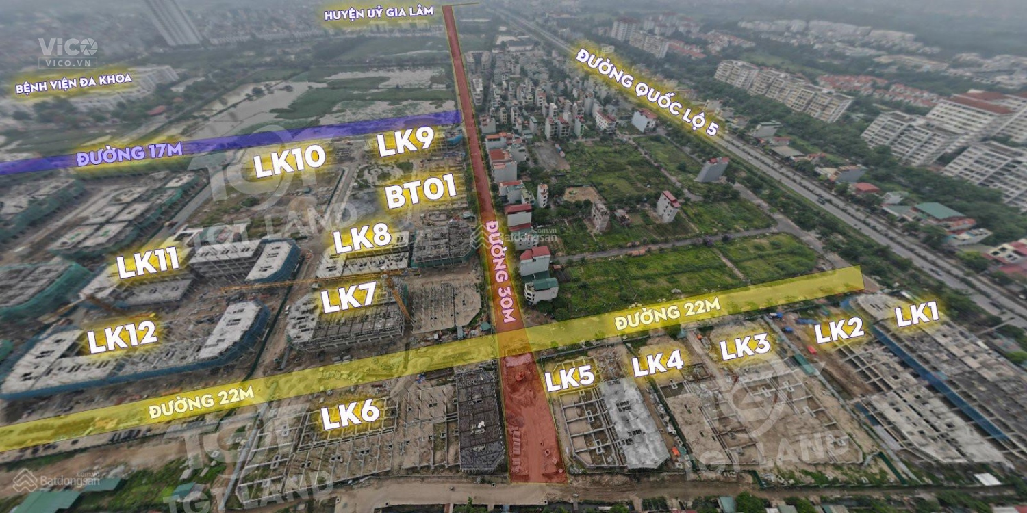 Nhận đặt chỗ chọn lô dự án Highway5 Residences Gia Lâm