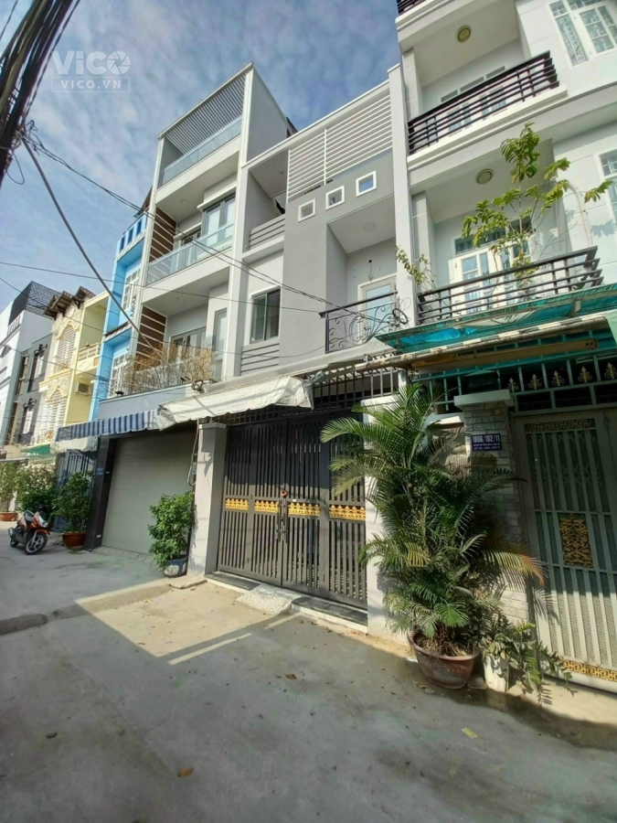 Bán nhà phố 2 lầu hẻm 1806/100 Huỳnh Tấn Phát, Thị trấn Nhà Bè