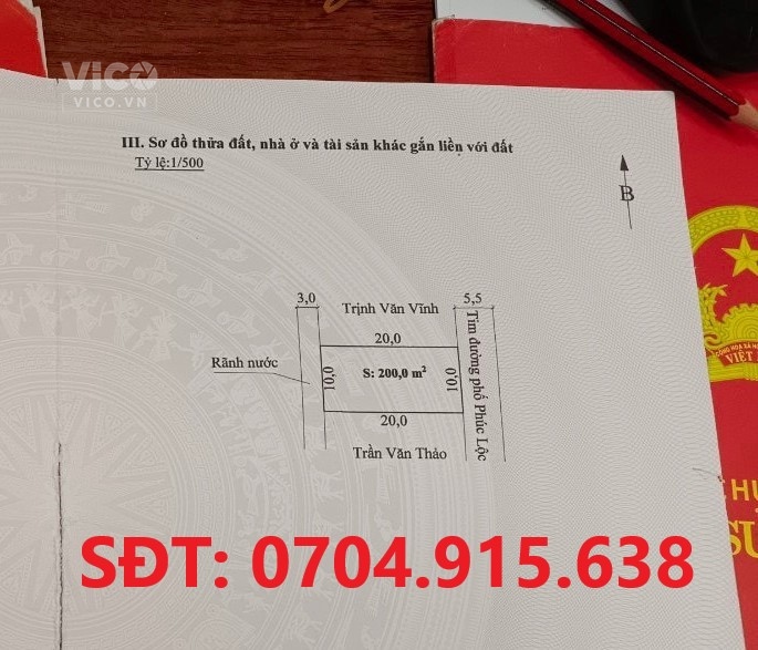 Chỉ 23,5 triệu/m2 có ngay lô đất Mặt đường Phúc Lộc Hưng Đạo, tặng ngay căn biệt thự phong cách