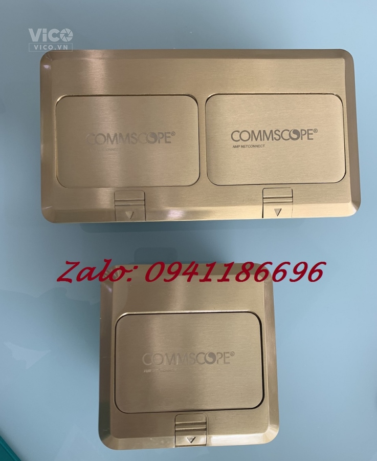 Phân phối bộ ổ cắm âm sàn Commscope