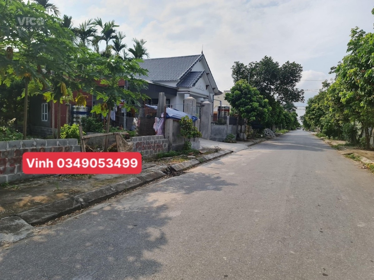 Lô góc mặt đường Hoà Nghĩa, Dương Kinh nở hậu siêu đẹp