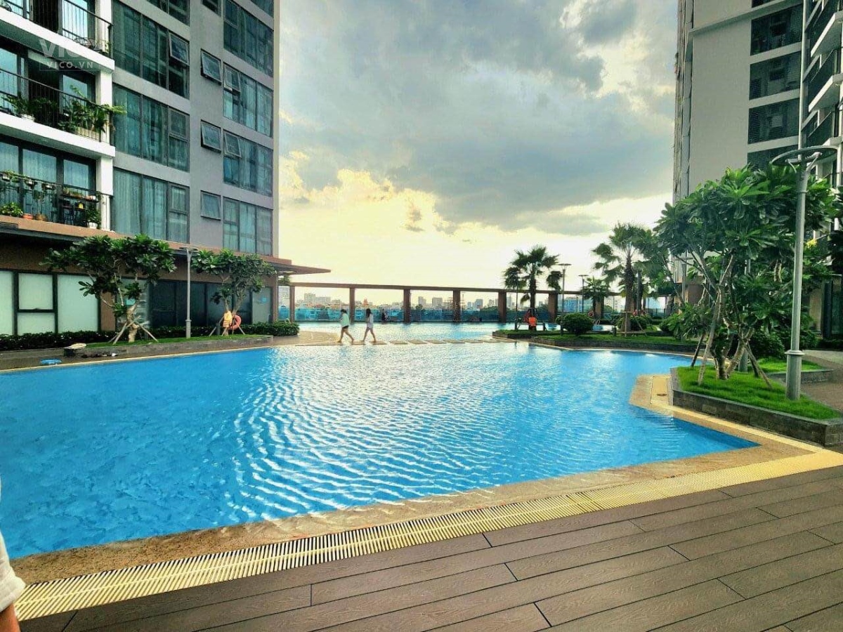 Cho thuê căn hộ Quận 7 2 phòng ngủ Eco Green Saigon Nguyễn Văn Linh giá từ 9tr