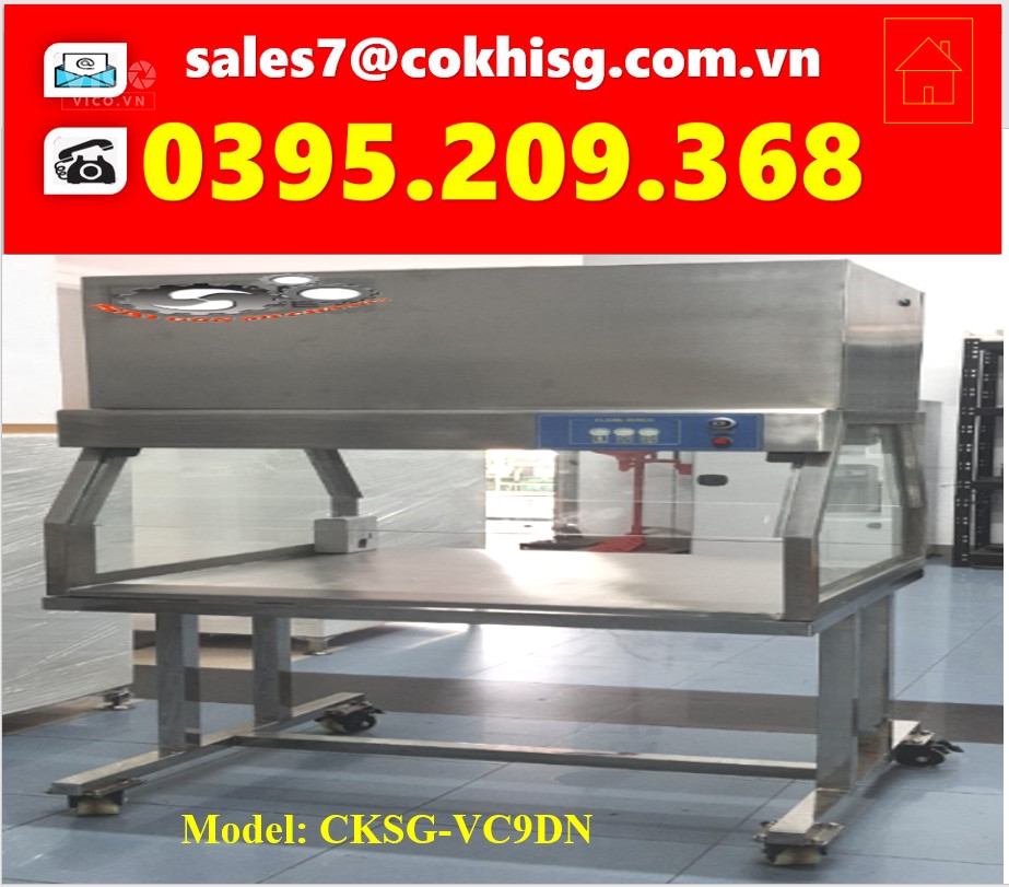TỦ CẤY VI SINH HAI NGƯỜI ĐỐI DIỆN KHÔNG CỬA
