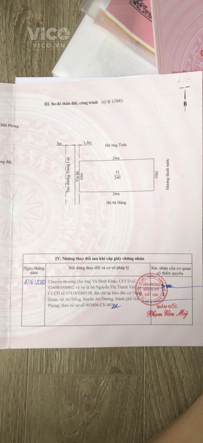 N003 LÔ ĐẤT VÀNG Ở MẶT ĐƯỜNG TRUNG LỰC đằng lâm hải an LH 0399291974