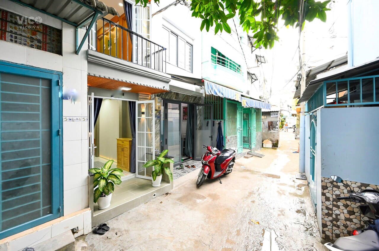 NHÀ ĐẸP MINI GÒ VẤP GẦN CHỢ GÒ VẤP HẺM 5M KINH DOANH ONLINE ĐƯỢC FULL NỘI THẤT 18M2 4