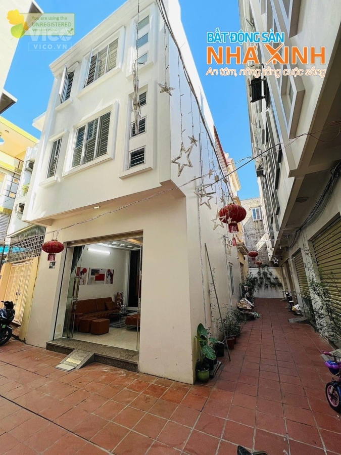 N489 BÁN NHÀ 3 TẦNG LÔ GÓC XÂY ĐỘC LẬP , NGÕ TO , Ô TÔ đỗ ngay gần cửa , CÁCH MẶT ĐƯỜNG TRUNG