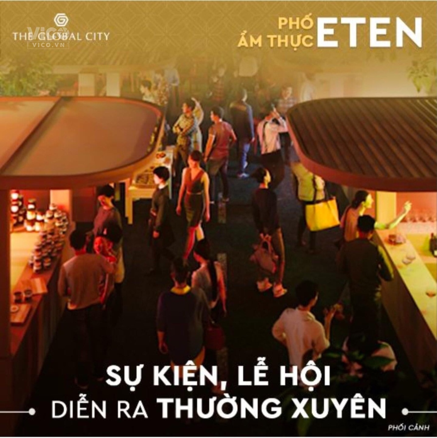Phố Ẩm Thực ETEN Cư Dân Thoả Sức Kinh Doanh, Du Khách Thả Ga Ăn Uống