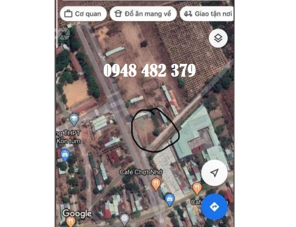 Cần bán lô đất 3 mặt tiền tại P.Ngô Mây, TP.Kon Tum, Kon Tum.