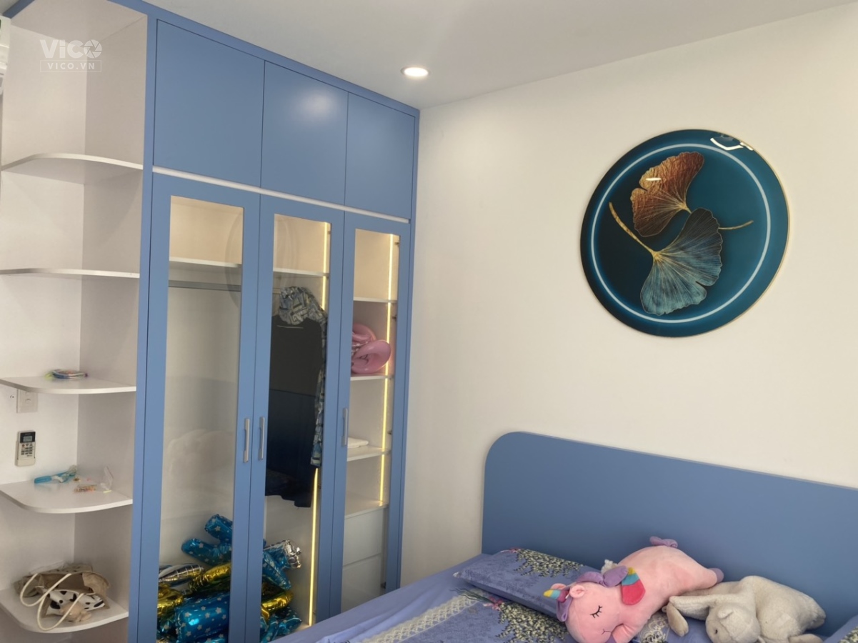 Bán ngay CH Precia 2PN tầng trung thoáng mát chỉ 4 tỷ 25 decor nội thất mới