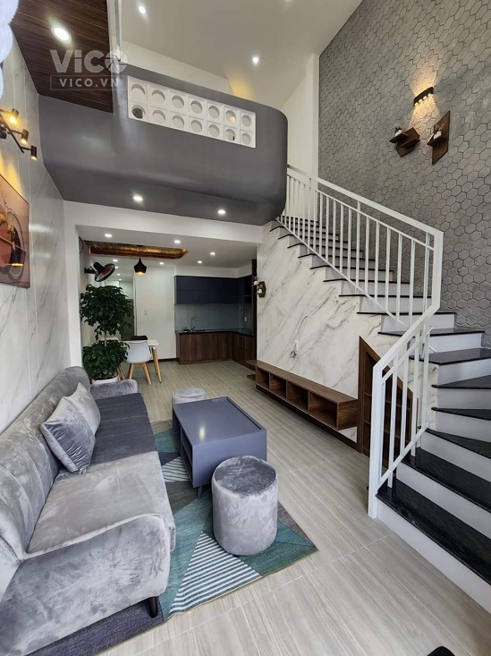 Tú Quỳ 56m x 2 tầng kiệt 3m mới xây nội thất xịn vào ở luôn