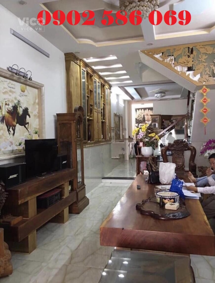 Nhà HXH đường Hiệp Thành, Quận 12, 100m2, 4 tấm, giá rẻ nhỉnh 5 tỷ TL