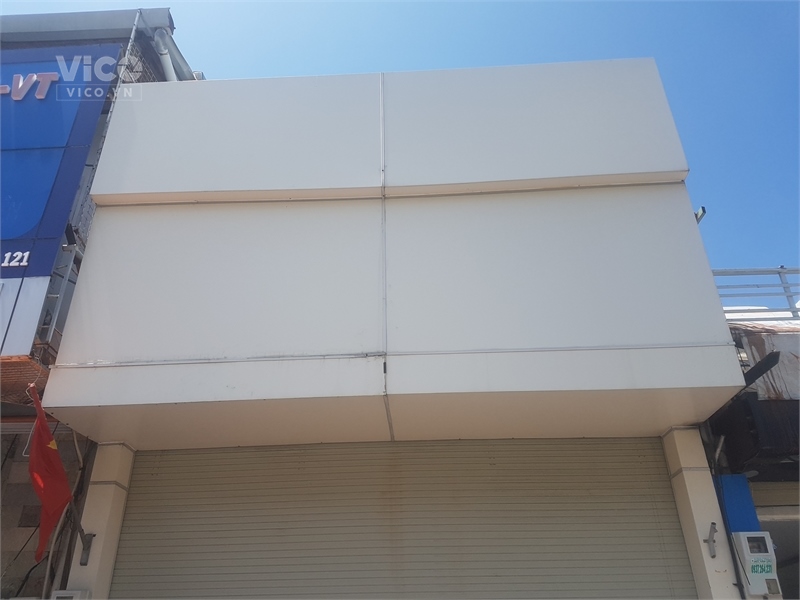 Cho thuê mặt bằng 2 mặt tiền đường nguyễn hữu cảnh, tp.vũng tàu