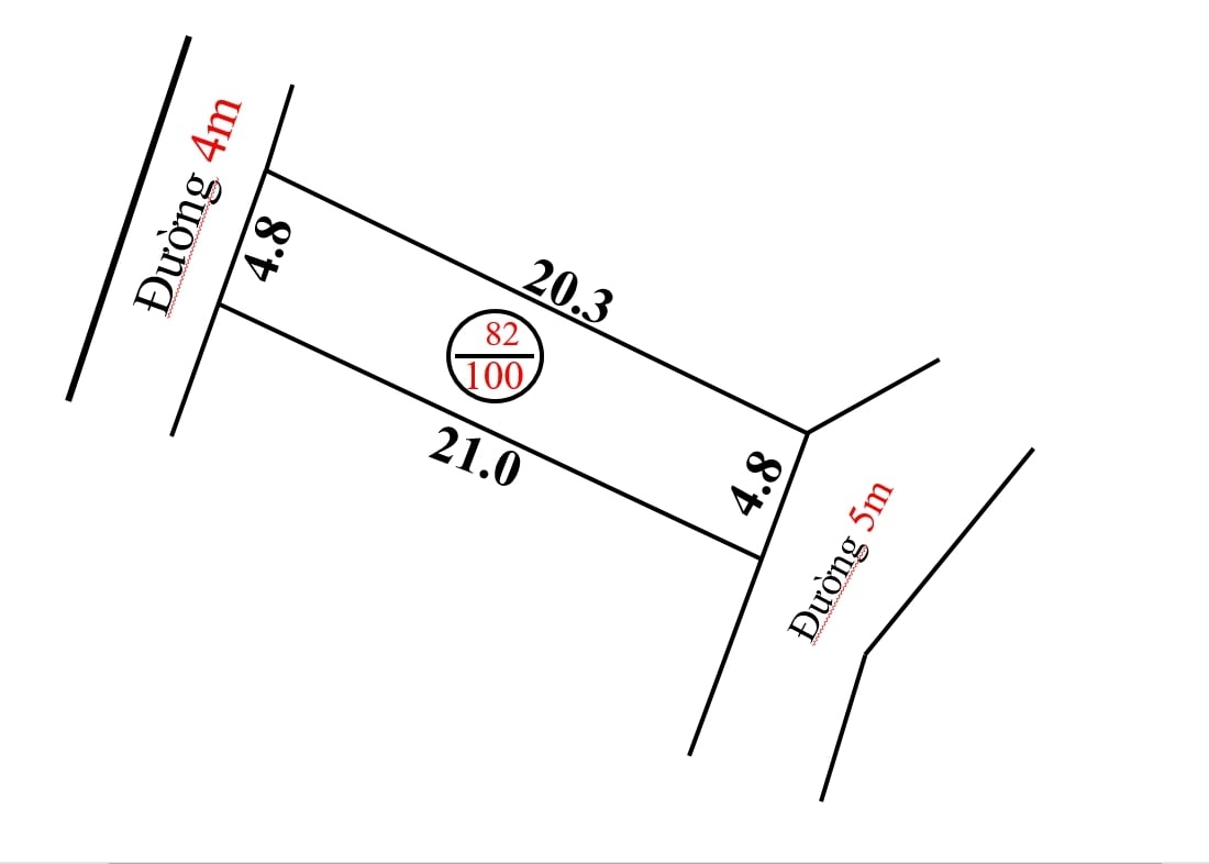 cần bán gấp 100m2, 2 mặt đường trước sau, cách kcn sạch Sóc Sơn chỉ 300m