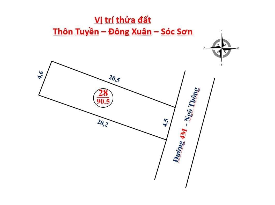 cách cầu nhật tân chỉ 20 phút di chuyển lô đất siêu đẹp giá chỉ nhỉnh tỷ