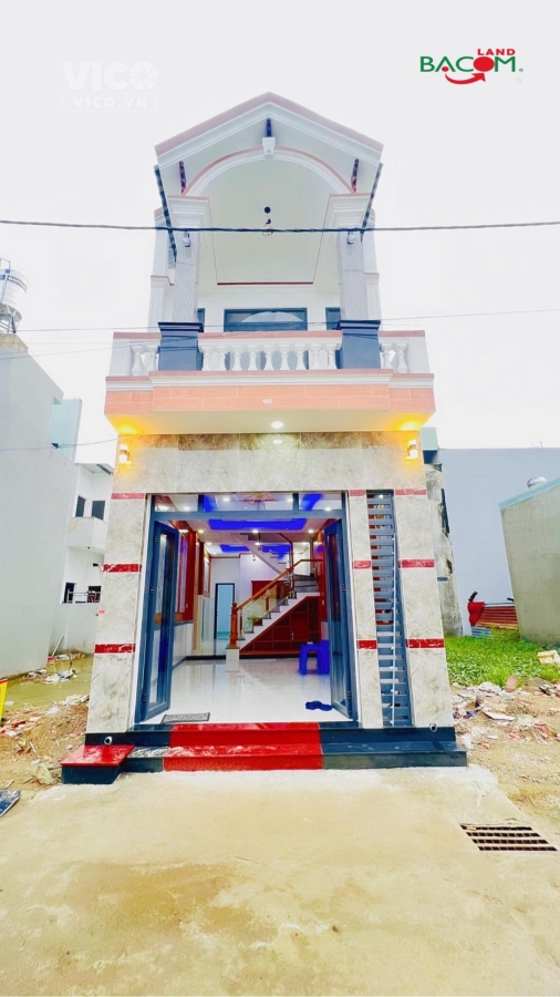 Chỉ 2,750 tỷ.Bán nhà 1 Trệt 1 Lầu 64m2 SHR thổ cư đường ô tô (P. Hoá An)