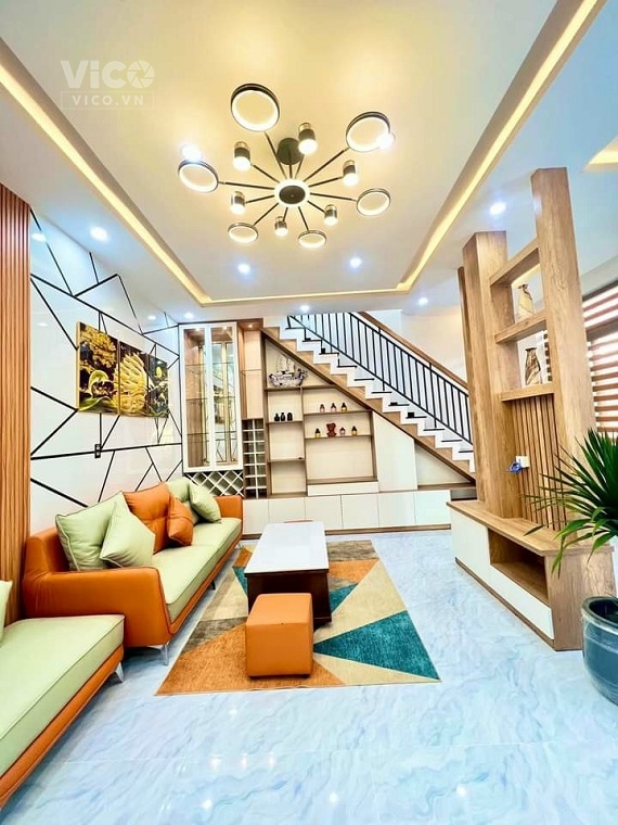 Nhà đẹp Trần Cao Vân 98mx2 tang, mới xây, ntdd