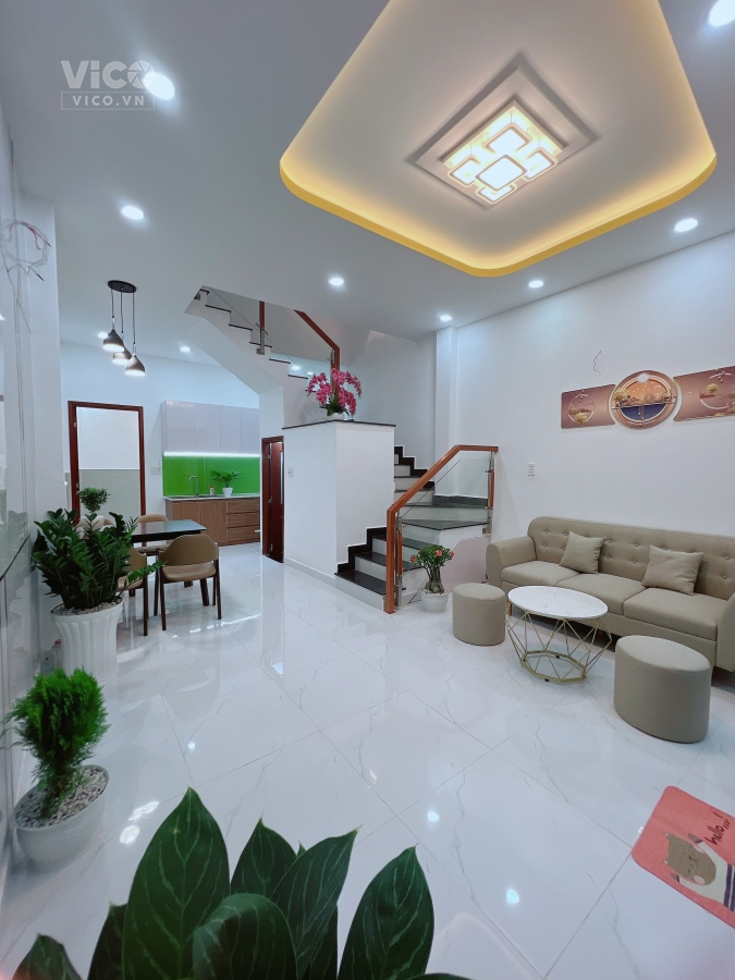 Bán nhà siêu đẹp Bình Thạnh 54m2 3PN ngang 4,3m cách MT chỉ 1 căn