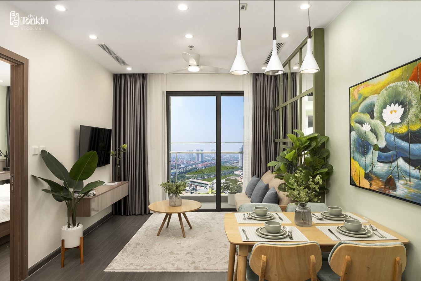 Ký trực tiếp CĐT, Căn 1PN1 TK12415, Tầng 24, The Tokin, Vinhomes Smart City. CK 2,5%. Vay 70%