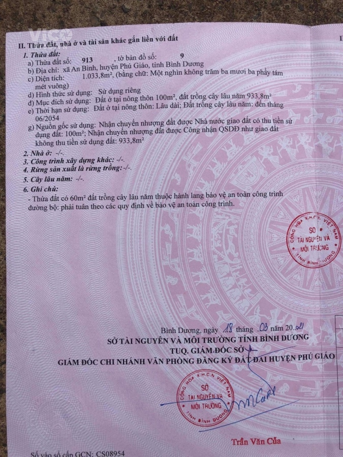 ÉT O ÉT Nhanh tay có ngay lô đất đẹp tại Phú Giáo