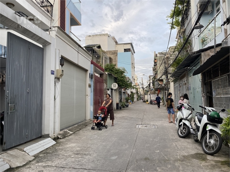 BÁN NHÀ XE 7 CHỔ VÀO NHÀ PHAN HUY ÍCH NGANG 5m, 90 m2, 3 TẦNG, 8 TỶ 7