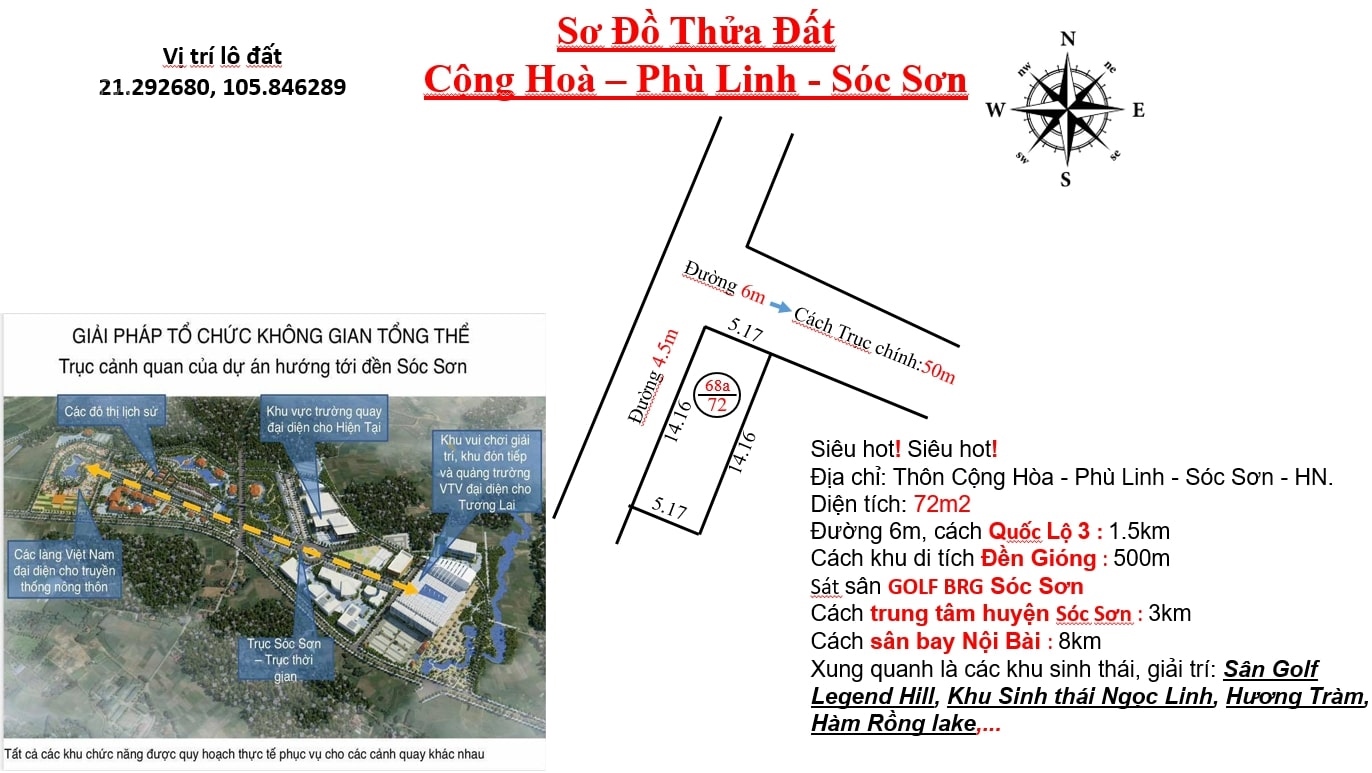 giá nhỉnh 900tr. 72m2 lô góc 2 mặt tiền. view sân golf BRG. Sổ hồng sẵn giao dịch. bao sang tên sổ.