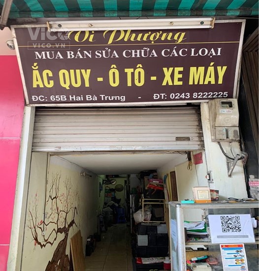 CẦN CHO THUÊ CỬA HÀNG TẠI 65B HAI BÀ TRƯNG, HÀ NỘI.