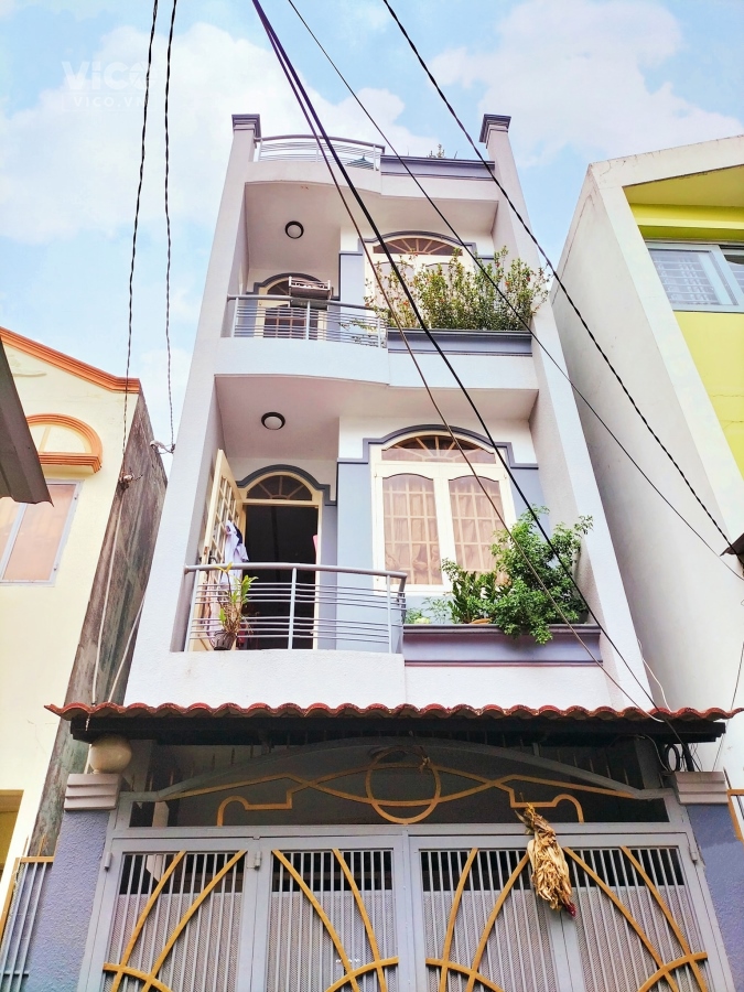NHÀ NGUYỄN THƯỢNG HIỀN, PHÚ NHUẬN, 46M2, 4 TẦNG, 6.3 TỶ TL