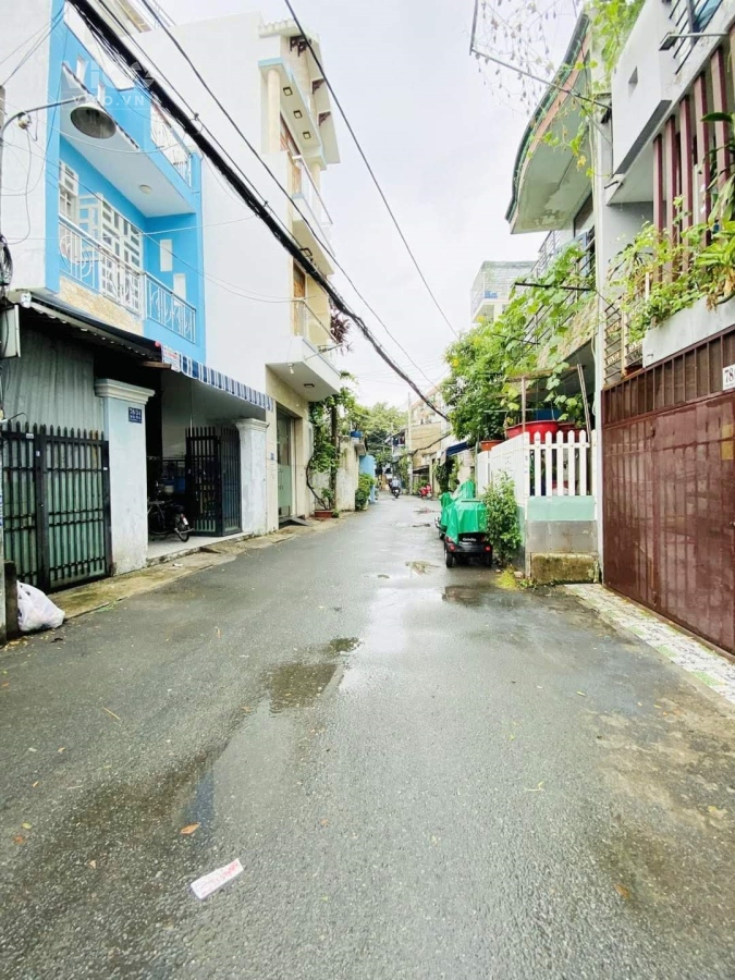 BÁN NHÀ 4 TẦNG HẺM HƠI, NGUYỄN VĂN LUÔNG, QUẬN 6, DT 49M2, 6,6 TỈ