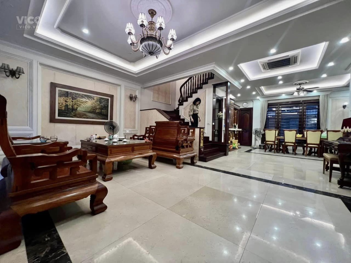 BIỆT THỰ TÂY NAM LINH ĐÀM CỰC ĐẸP 200M2 X 4 TẦNG , VỈA HÈ, Ô TÔ TRÁNH,